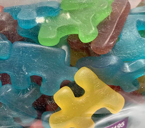 McCormicks Puzzle Piece Gummy Candies - 2.5kg/5.5 lb. Bag - Perfect for Puzzle Lovers! {Imported from Canada}