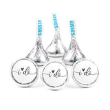 I Do Wedding Kiss Stickers - (3 Sheets, 3/4" Labels) Candy Not Included