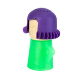 PPINA Microwave Cleaner Steam Angry mama Easily Cleans the Crud In Minutes. Fast Action Steam Kitchen Gadget,Just Add Vinegar and Water (green)