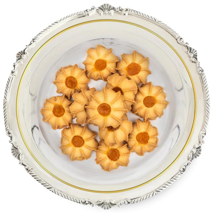 Masmoudi Traditional Tunisian Sweets & Pastries - Handcrafted Mediterranean Gourmet Cookies, Petit Fours & Tea-Time Confections (Petit Four Orange