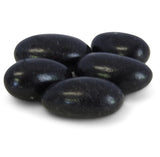 Black Jordan Almonds by Its Delish, 2 LBS Bulk | Sugared Almond Nut with Sweet Hard Candy Coating - Bulk Wedding Favors, Bridal and Baby Showers