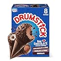 Drumstick We Love Chocolate Ice Cream Sundae Cone Variety Pack, Frozen, 1.08 ltr, 8 Count
