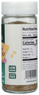 Eden Foods Organic Gomasio - Sesame Salt - Seaweed - 3.5 oz - Case of 3