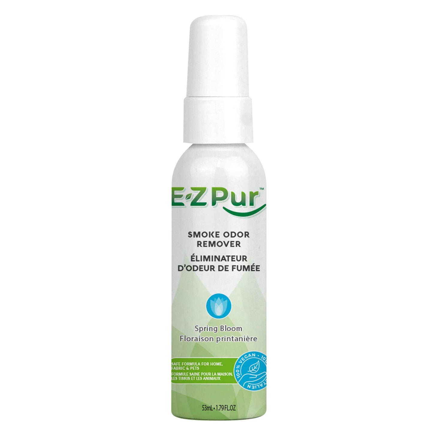 Prelam E-Z Pur Smoke Odor Remover - Perfectly Eliminates Strong Smell - Leaves Behind Fresh and Clean Scents - Safe for People and Pets - Travel