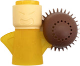 NAVEIA Just Add Vinegar and Water (yellow).Microwave Cleaner Steam Angry Mama Easily Cleans The Crud in Minutes. Fast Action Steam Kitchen Gadget.