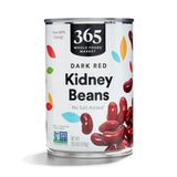365 by Whole Foods Market, Dark Red Kidney Beans, No Salt Added, 15.5 oz