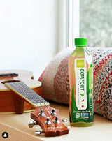 Alo Comfort Watermelon and Peach Aloe Vera Juice Drink, 16.9 Fluid Ounce - 12 per case.