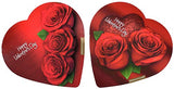 Pack of 2 Assorted Elmer Chocolates (Made in USA) in Heart-Shaped Boxes, 2 oz. Perfect for Valentine's Day Gifts! (3 Roses & 2 Roses)