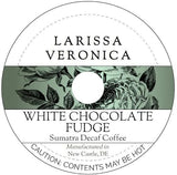 White Chocolate Fudge Sumatra Decaf Coffee (Single Serve K-Cup Pods) (Gourmet, Naturally Flavored, Whole Coffee Beans) (12 pods, ZIN: 577486) - 2 Pack