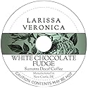 White Chocolate Fudge Sumatra Decaf Coffee (Single Serve K-Cup Pods) (Gourmet, Naturally Flavored, Whole Coffee Beans) (12 pods, ZIN: 577486) - 2 Pack