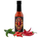 Hellfire Devil's Blend Red Jalapeno Hot Sauce, Award-Winning, Gourmet, Rich and Flavorful Red Sauce, 5 oz.