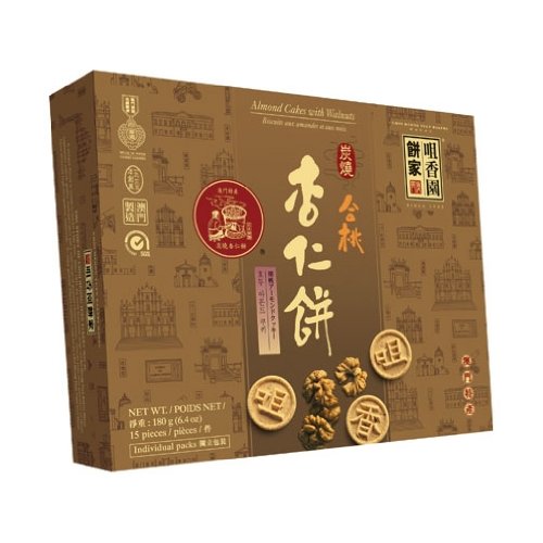 Choi Heong Yuen Almond Walnut Cakes 180g Box