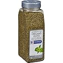 McCormick Culinary Mediterranean Style Oregano Leaves, 5 oz - One 5 Ounce Container of Dried Oregano Leaves, Best on Pizza, Soup, Greek Salads