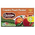 Celestial Seasonings Country Peach Passion Herbal Tea, 20 Tea Bags Box