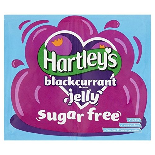 Hartley's Sugar Free Blackcurrant Jelly Crystals 23g - Pack of 2