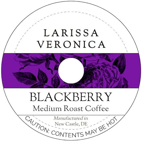 Blackberry Medium Roast Coffee (Single Serve K-Cup Pods) (Gourmet, Naturally Flavored, Whole Coffee Beans) (12 pods, ZIN: 571432) - 3 Pack