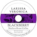 Blackberry Medium Roast Coffee (Single Serve K-Cup Pods) (Gourmet, Naturally Flavored, Whole Coffee Beans) (12 pods, ZIN: 571432) - 3 Pack