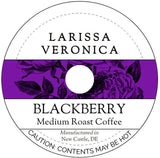 Blackberry Medium Roast Coffee (Single Serve K-Cup Pods) (Gourmet, Naturally Flavored, Whole Coffee Beans) (12 pods, ZIN: 571432) - 3 Pack
