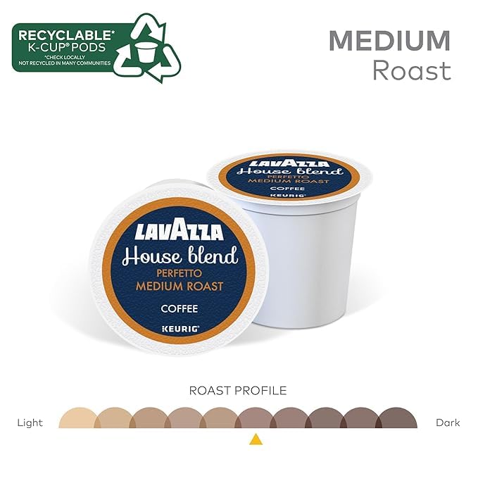 Lavazza Perfetto Keurig 2.0 K-Cup Pack, 64 Count