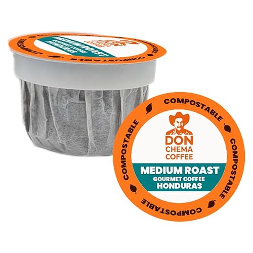 Don Chema San Francisco Selection - Gourmet Honduran Medium Roast Coffee - Single Serve Coffee Pods - Notes of Sweetness, Chocolate and Citrus