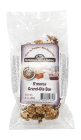 Schlabach Amish Bakery Soft & Chewy Grand-Ola Granola Bars, Case Pack of 12/2.8 oz. Bars (S'mores)