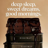 Nightcap 2-Pack | Functional Mushroom Chocolates | Supports Deep Sleep, Calm Mind, Stress Relief | Reishi, Magnesium, Zinc, L-Theanine & Chamomile |