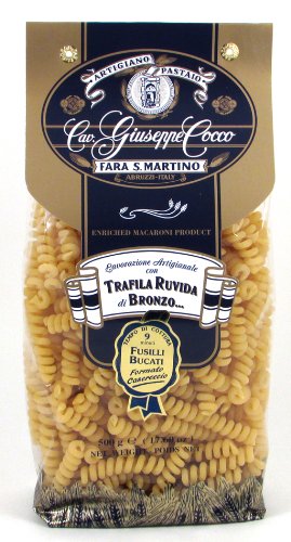 Giuseppe Cocco (6 pack) Fusilli Bucati Pasta hand-made slow dried in 500g bags from Italy