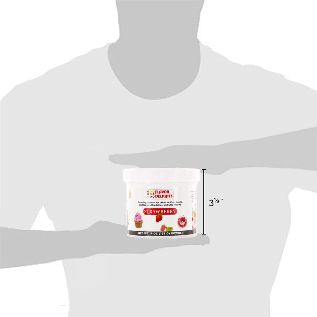 Angel Specialty Products Flavor Delights Flavored Powder Bakery Mix Strawberry