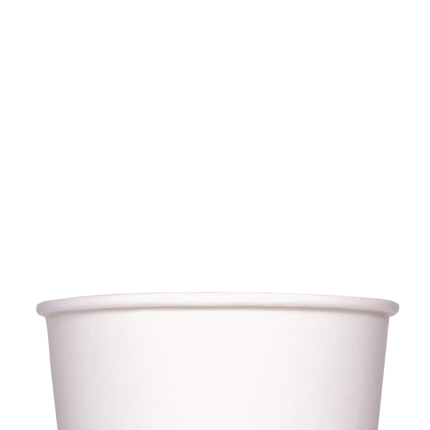 Karat [32oz - 600 ct] Paper Soup Bowls for Hot/ Cold Food - Ideal for Soup, NoodIes, Pasta and Snacks - White (C-KDP32W)