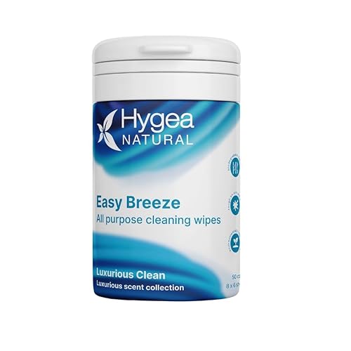 Hygea Natural EasyBreeze Luxurious Clean All Purpose Cleaning Wipes - Multipurpose Cleaner - Dirt and Grease Wipes (Pack of 1)