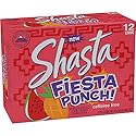 Shasta Fiesta Punch soda, 12-Ounce Cans (Pack of 12)