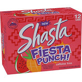 Shasta Fiesta Punch soda, 12-Ounce Cans (Pack of 24)