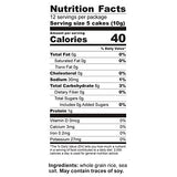 Only Kosher Candy Ultra-Thin Original Wholegrain Brown Gluten Free Rice Cakes Minis with Natural Ingredients | Kosher Certified Non-GMO, Pack of 3