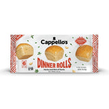 Cappello's Dinner Rolls, Gluten Free, Frozen Bread 11 oz