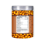EDZZEL Orange Flavored Chocolate Covered Almonds - Nuts in Smooth Chocolate Coating