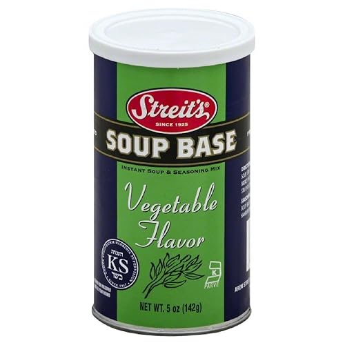 Streit's Soup Base, Vegetable, 5-Ounce Units (Pack of 6)