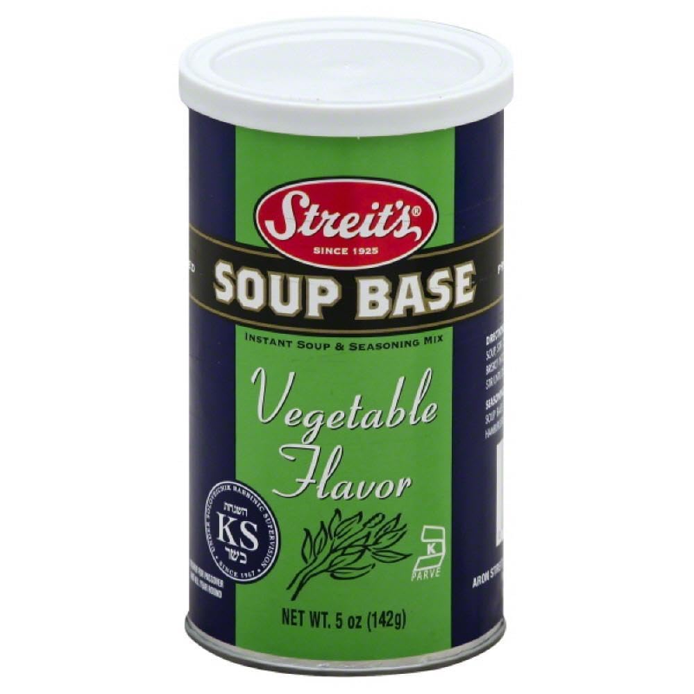 Streit's Soup Base, Vegetable, 5-Ounce Units (Pack of 6)