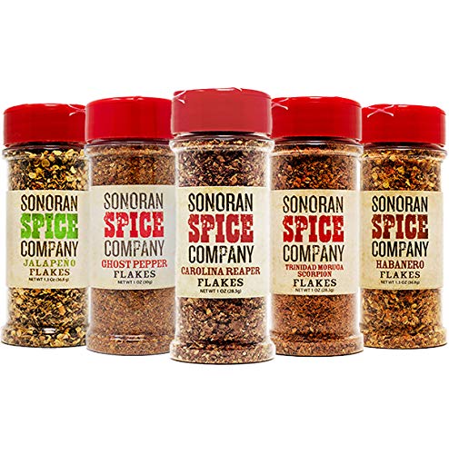 World's Hottest Pepper Flakes 5 Pack