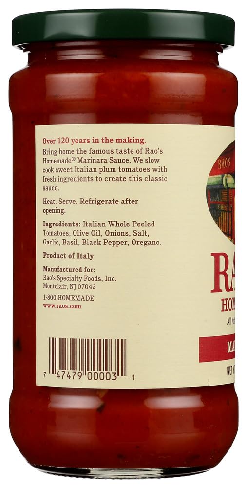 Rao's Homemade Marinara Sauce, 15.5 Oz Jar, 6 Pack