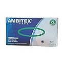 Tradex International Powder-Free Nitrile General Purpose Gloves, X-Large, Blue, Box of 100