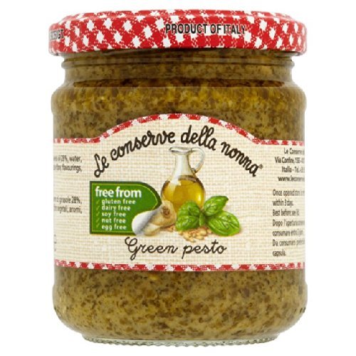 Le Conserve Della Nonna Dairy & Gluten Free Green Pesto Sauce 185g