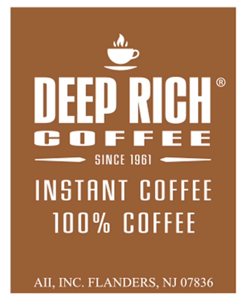 DEEP RICH Instant Coffee 1000-count Single Serve 1.4 gram packets