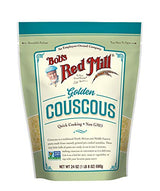 Bob's Red Mill Golden Couscous, Quick Cooking - 24 Ounce (Pack of 1), Non-GMO, Vegan, Moroccan-Style Wheat Couscous Pasta