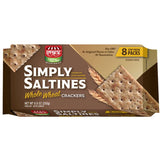 Only Kosher Candy Simply Saltines Whole Wheat Crackers, Crunchy Oven Baked Kosher Parve Non-GMO, No Artificial Flavor and Color Contain 8 Stay Fresh