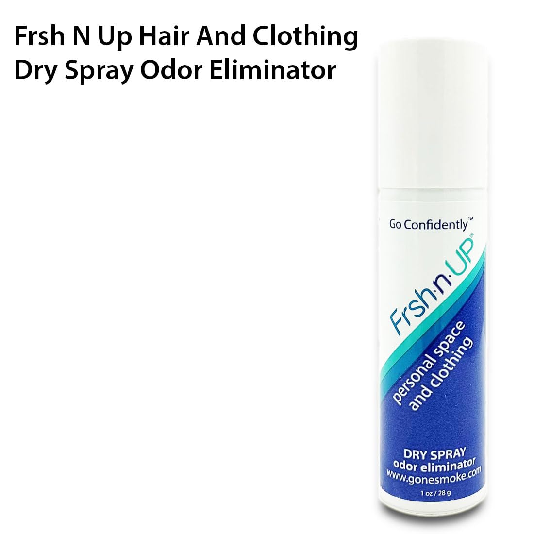 Frsh N Up Hair And Clothing Dry Spray Odor Eliminator Without Shower Fresh Smelling Hair And Clothes (1 Oz)