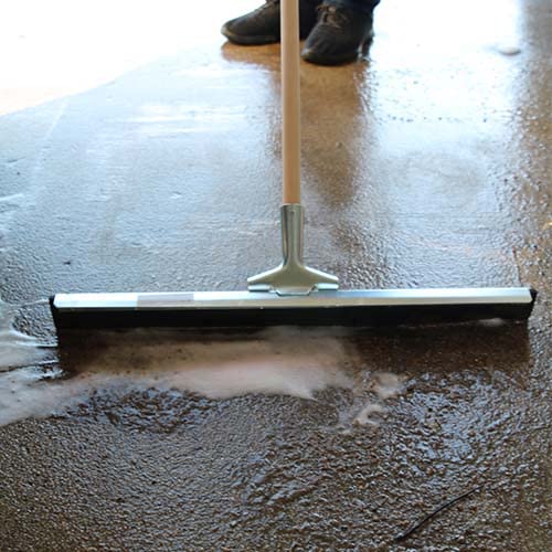 Ettore 55036 Aluminum Heavy Duty Straight Floor Squeegee, 36-Inch