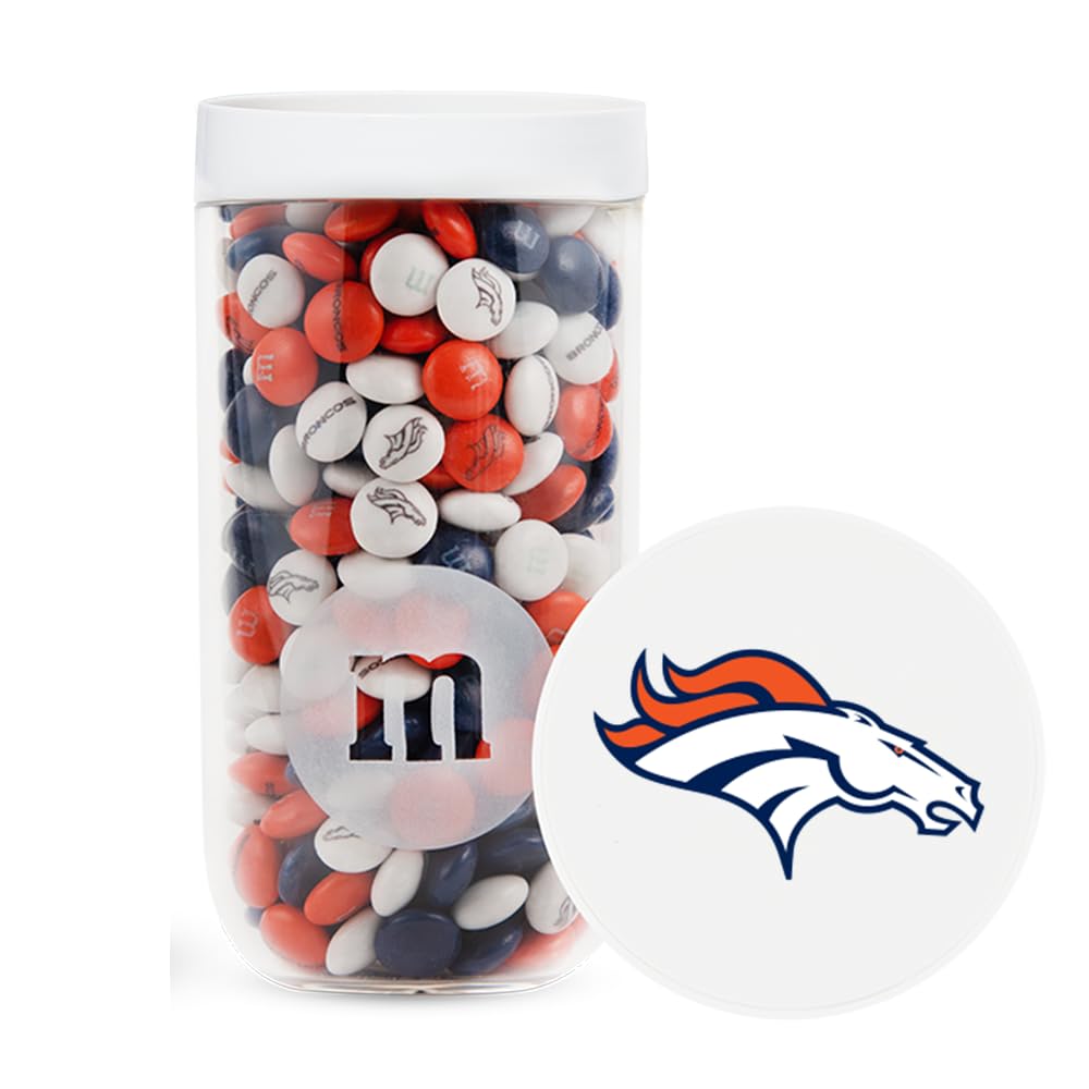 M&M'S NFL Denver Broncos Milk Chocolate Gift Jar, 12.7 oz