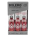 Bolero- Sugar Free Drink Mix Packets Strawberry Fruit Flavors | Powdered Flavored Water Packets | 36 Singles Sticks On The Go Packets