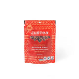 JusTea AFRICAN CHAI | Loose Leaf Black Tea | Recyclable Refill Pouch | 40+ Cups (3.5oz) | Medium Caffeine | Award-Winning | Fair Trade | Non-GMO