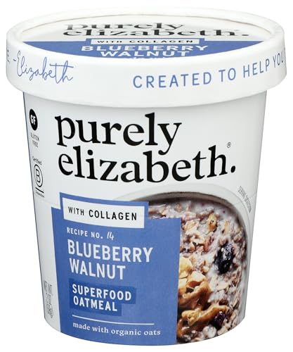 Purely Elizabeth, Oats Blueberry Walnut Collagen Protein, 2 Ounce